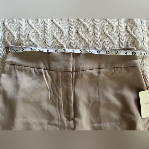 New! Cynthia Rowley Women's High Waist Taupe Shorts Women’s Size 8 - Picture 4 of 12
